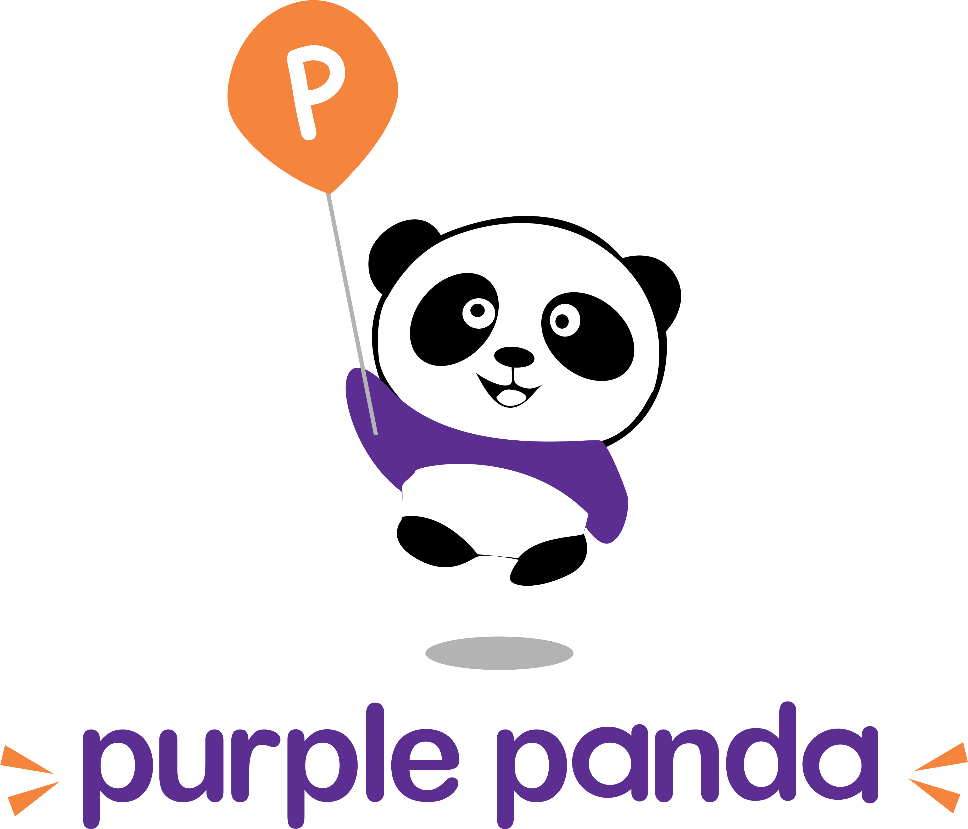 purple panda